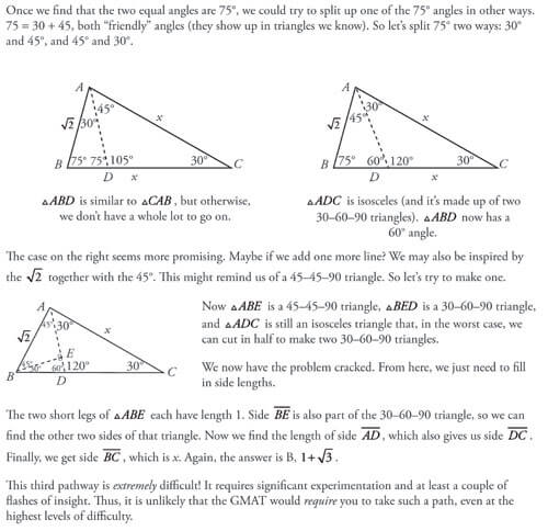 Advanced GMAT Quant excerpt 6